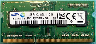 HP 691740-001 4GB DDR3-1600Mhz PC3-12800 SODIMM Laptop Memory RAM
