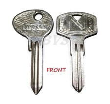 2x KEY BLANK FOR DATSUN 1200 SUNNY B110 B210 B310 B10 240Z 260Z 280Z 510 620