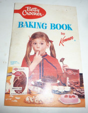 Betty Crocker Easy Bake Baking Book By Kenner 1968 S-12