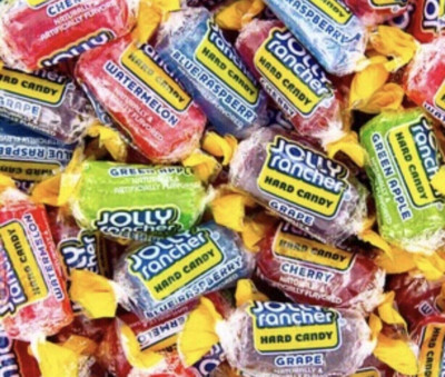 Jolly Rancher Original Hard -5 Assorted Fruit Flavors- Bulk Candy- ONE POUND