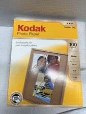 Kodak Photo Glossy Papers 8.5 X 11" Open Box, 72 Sheets