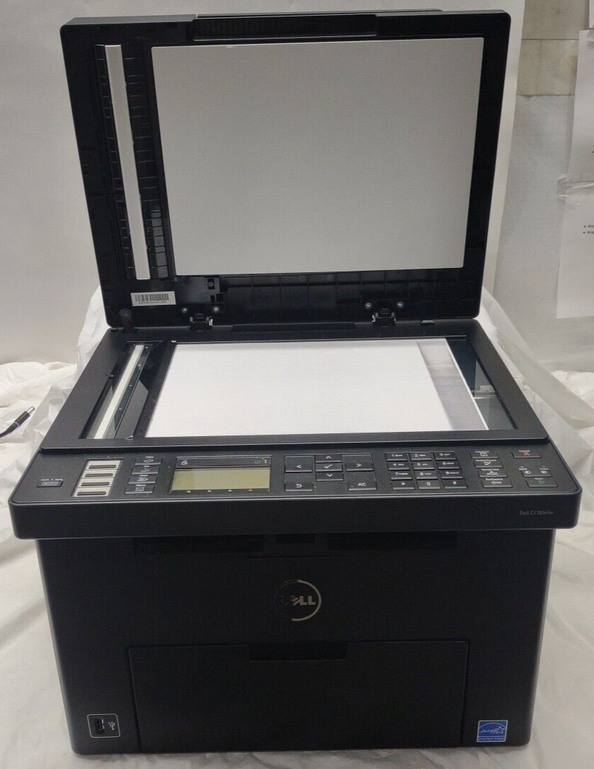 Dell C1765nfw Color MFP Laser Printer 5703 Pages No Toner +CW127 eBay