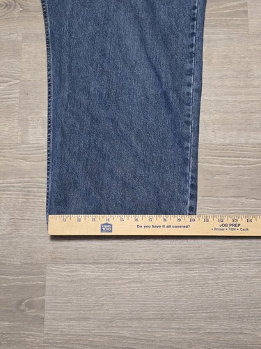 Pantalones de mezclilla Levis 505 para hombre calce recto etiqueta talla 50x30 medida 42x26 ver fotos - Imagen 4 de 15