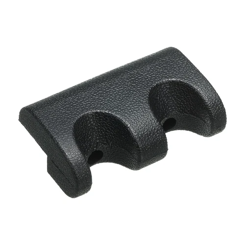 Soporte para tacos negro de 2 orificios, soporte para palo de piscina portátil de goma para billar EE. UU. - Imagen 4 de 6