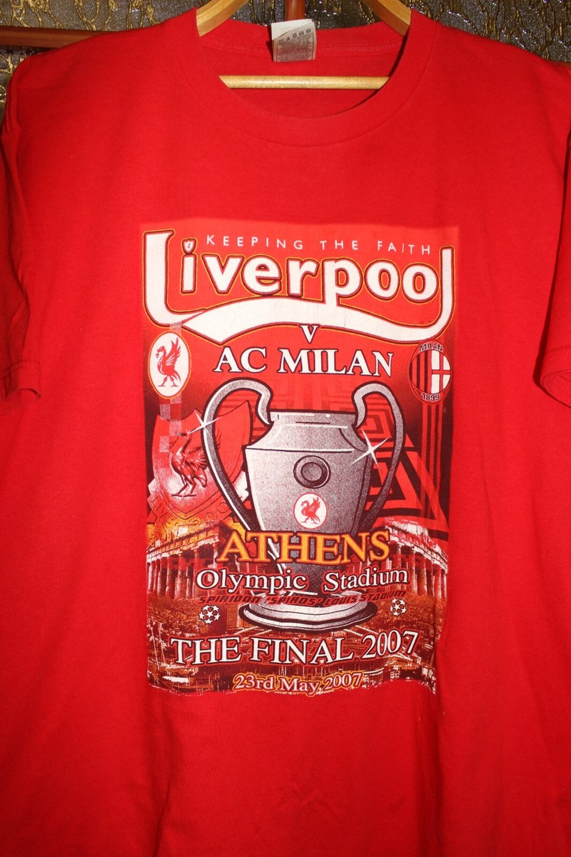 T-shirt à manches longues AC Milan - Finale de la Ligue des champions – Retro Football Shirts T-shirt à manches longues AC Milan - Finale de la Ligue des champions – Retro Football Shirts