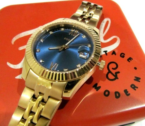 Fossil ES4901 Scarlette Mini Blue Dial 