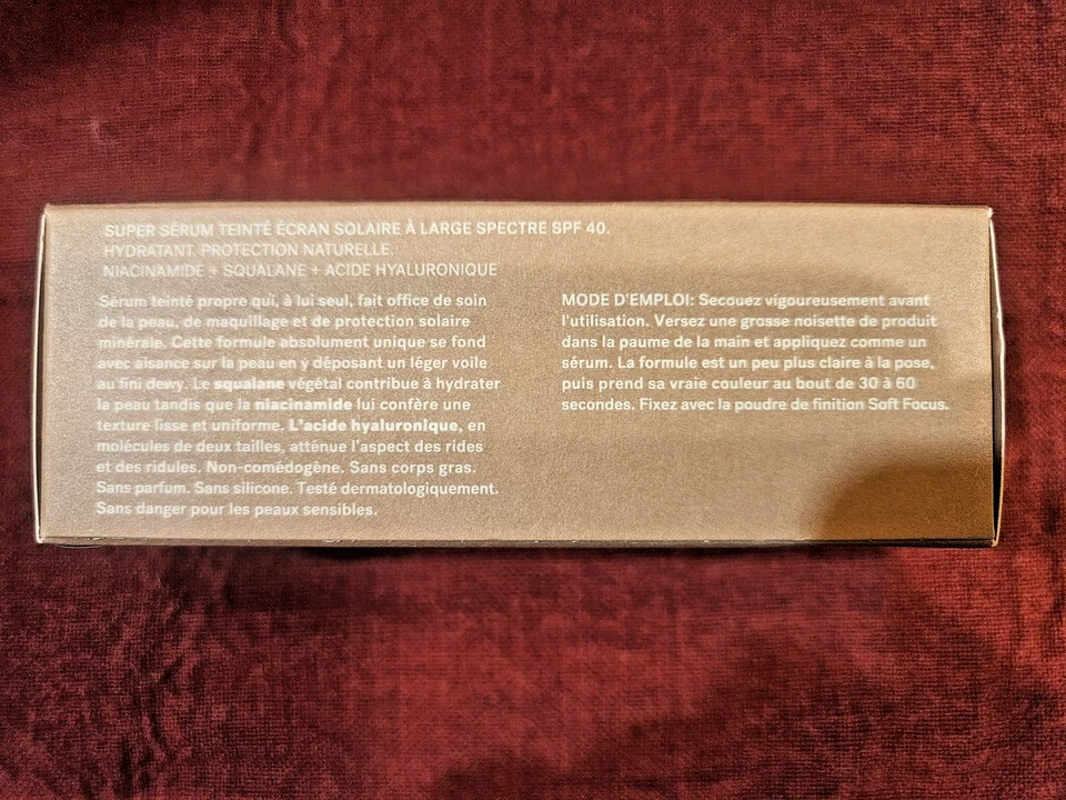 ILIA Super Serum Skin Tint - KAI 1oz/30 ml *NEW IN BOX* Broad Spectrum SPF 40 - Image 4 of 4