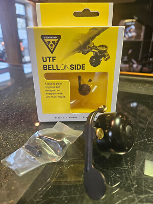 Topeak UTF BELLONSIDE Fahrrad Klingel schwarz