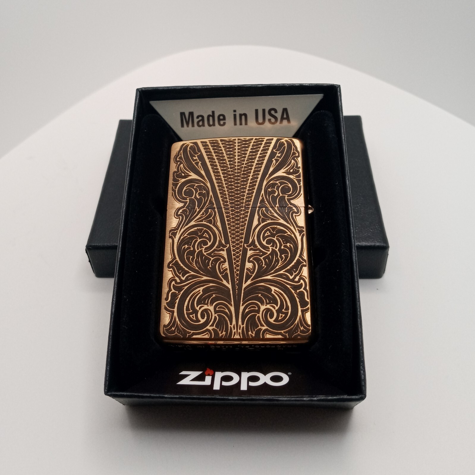 Custom Engraved Zippo Lighter!