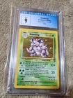 CGC 9 Vintage Pokemon Nidoking 011/130 Base Set 2 Holo Mint