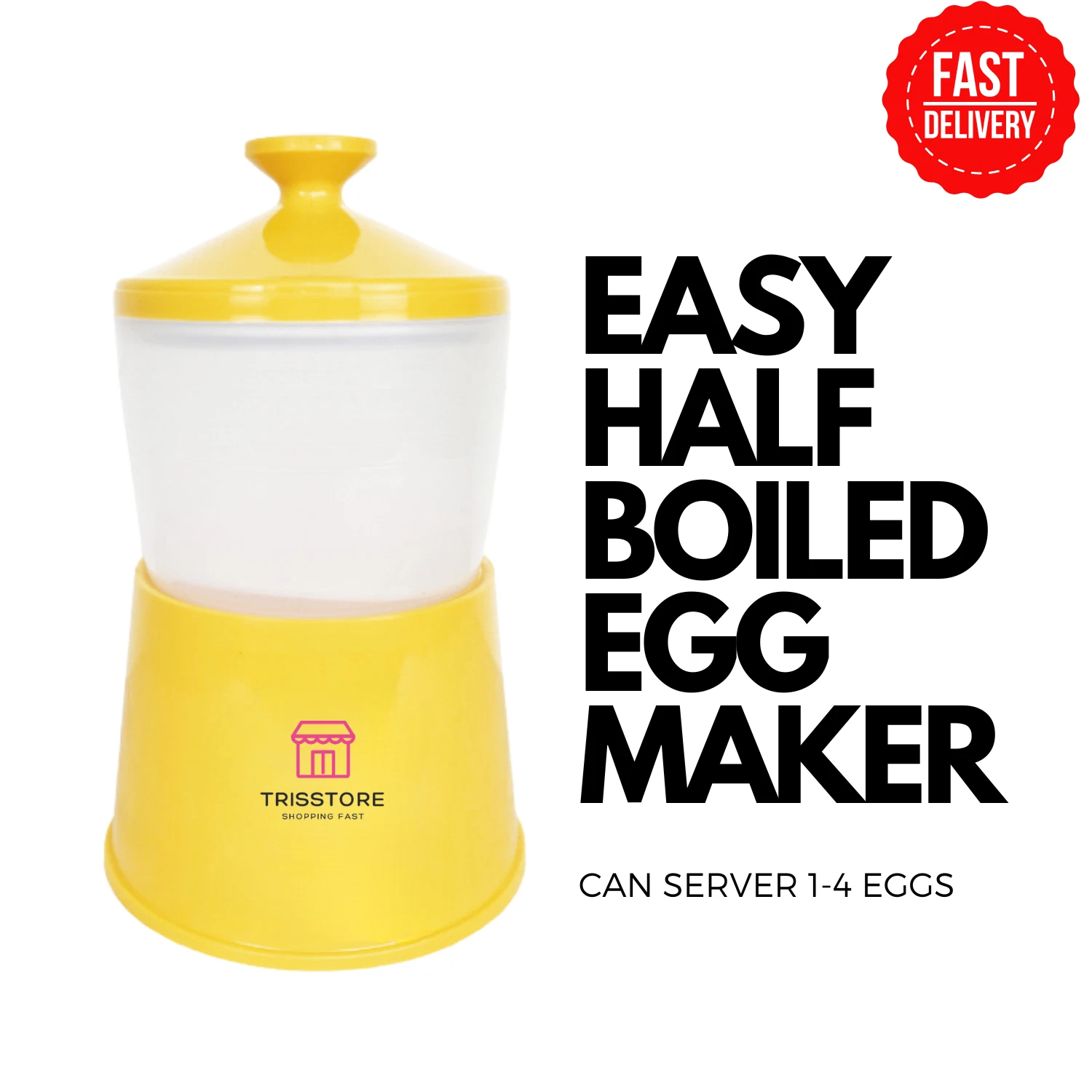 Hard boiled Egg Maker Tool For Diet Traditional Egg Container Instant Half Cook
Opens in a new windo