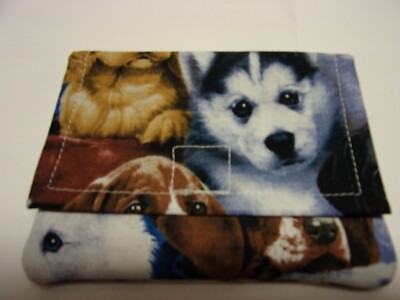 Cute Puppies Print Wonder Wallet - Lots of Pockets (Small and Compact)