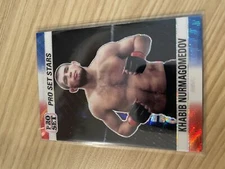 2021 Pro Set Stars Khabib Nurmagomedov Red-White-Blue Wave #/4