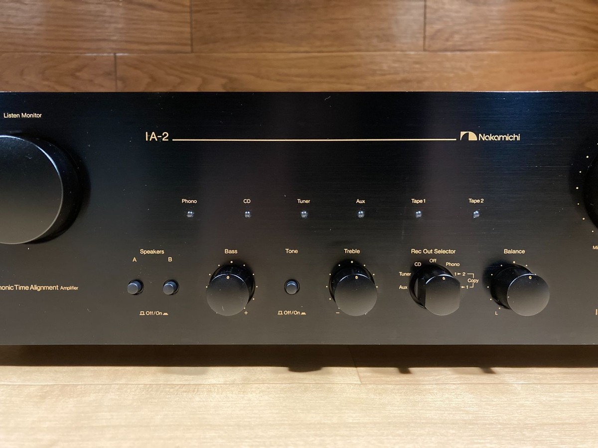 Nakamichi IA-2 Integrated Amplifier Black Limited to 300 Nakamichi IA-2 Integrated Amplifier Black Limited to 300