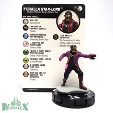 Heroclix Marvel Studios Disney Plus set T'Challa Star-Lord 013 Common w/card