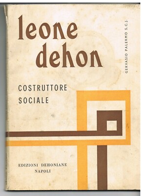 1970 - GERVASIO PALERMO S.C.J. - LÖWE DEHON - SOZIALBAUER - DEHONIANE
