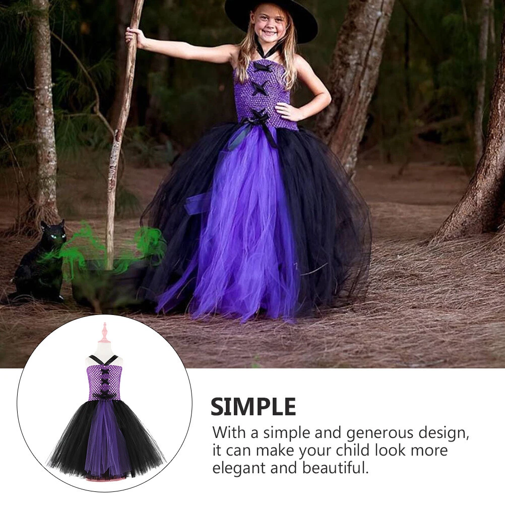 VETEMENTS Abbigliamento Cosplay Bambini Costume Strega Bambina Vestito Halloween