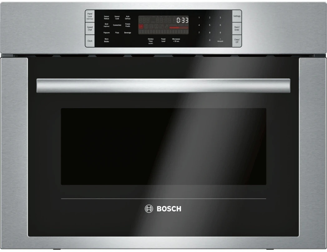 Bosch HMC54151UC  500 Series 24 Inch Speed Oven with 1.6 Cu. Ft. Total Capacity