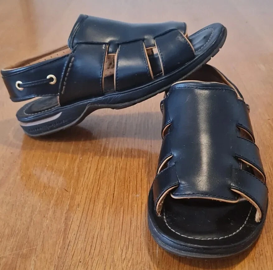 Sperry Top Sider Gold Cup Mens sandals boat shoes new other size 7 excellent con