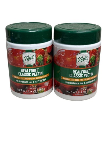 Ball Realfruit Classic Pectin 5.4 Oz (Pack Of 2) For Homemade Jam & Jelly Recipe