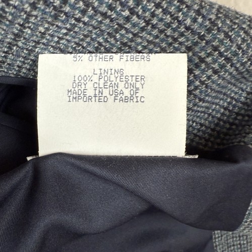 Vtg Pioneer Wear Blazer Mens 42R Western Cowboy Herringbone Wool Blend Rodeo - Picture 6 of 17