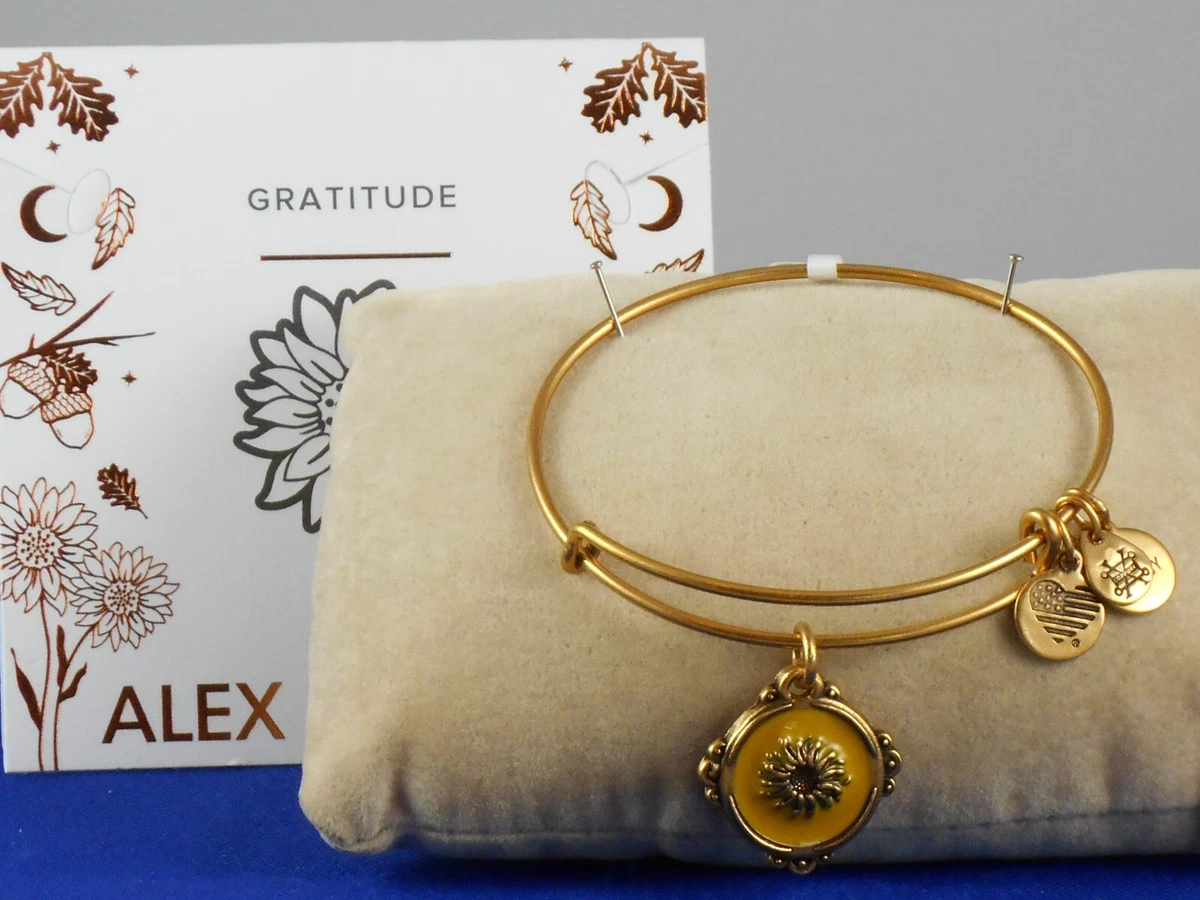 Alex and ani sunflower bracelet sale