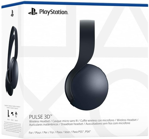 SONY PULSE 3D NERE CUFFIE WIRELESS PS4 PS5 PLAYSTATION NUOVE 24/48 ORE |  eBay