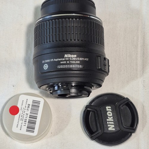 NIKON NIKKOR DX SWM VR ASPHÄRISCHES OBJEKTIV 18-55MM F3.5-5.6G VR