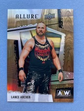 2022 Upper Deck Allure AEW Lance Archer Table Parallel #48 Wrestling