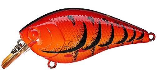Lucky Craft LC 2.5 (F) Crankbait – 2 3/4” 5/8 Oz – Colore Delta Crazy Red Craw – Per Pesca Al Bass