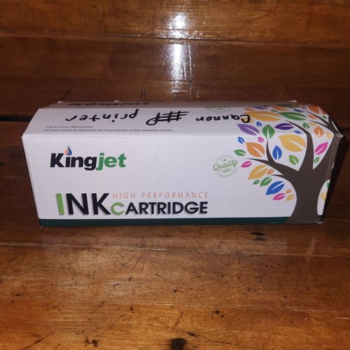 Kingjet 220/221 High Performance Ink Cartridge Set For Canon Printers Black & Co - Picture 4 of 6