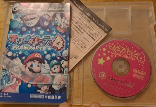 GAMECUBE Mario Party 4 Japan Import US Seller DL-DOL-GMPJ-JPN