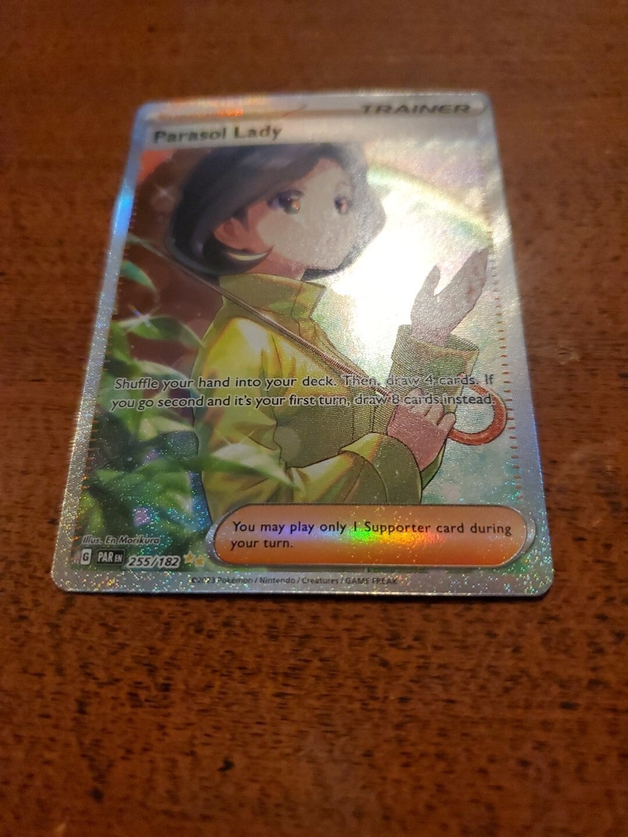 Pokmon TCG Parasol Lady Paradox Rift 255/182 Holo Special Illustration  Rare NM | eBay