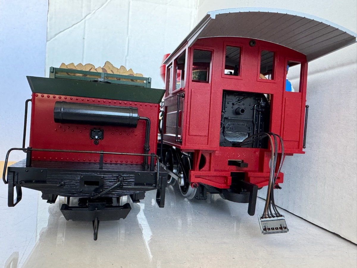 LGB 27182 34805 34815 44755 - Christmas Mogul sound + passenger