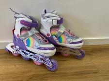 sulifeel rainbow rollerblades size 37-39