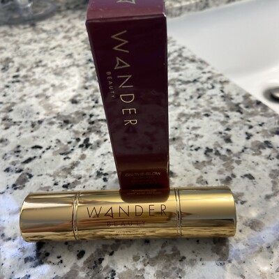WANDER BEAUTY/ON-THE-GLOW BLUSH AND ILLUMINATOR/ Coral Rose And Nude Glow