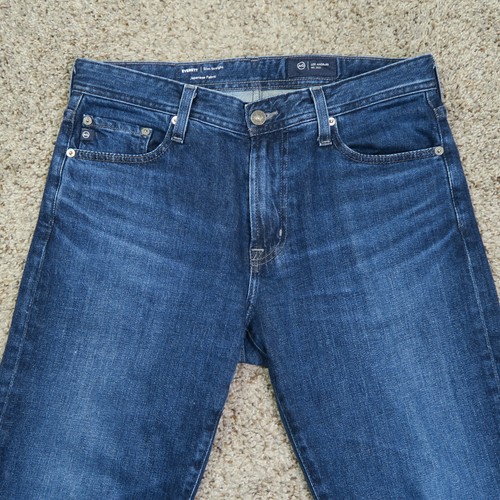 Adriano Goldschmied Jeans Mens 30 Blue AG Everett Slim Straight Japanese 30x32 - Picture 2 of 12
