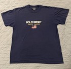 🇺🇸🇺🇸🇺🇸 VINTAGE Y2K POLO SPORT RALPH LAUREN T SHIRT MEN’S LARGE MADE IN USA