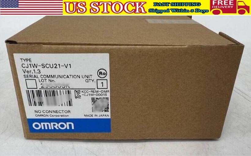OMRON CJ1W-SCU21-V1 Serial Communication Unit PLC Module in Box new US Free TAX