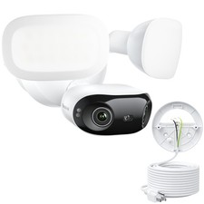 Reolink Elite Floodlight WiFi 4K 180 Panoramic Wired WiFi Camera with RLA-PP1