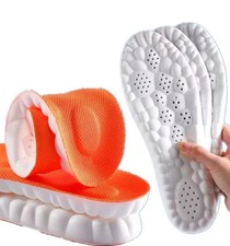 2 Pairs Cloud Insoles for Men Women,4D Cloud Technology Insole Super Soft Com...