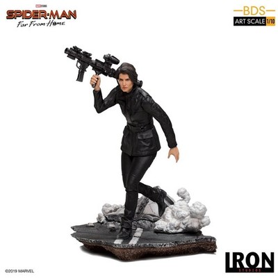 Iron Studios Maria Hill Spider-Man Far From Home 1/10 Art Scale Statue Figur