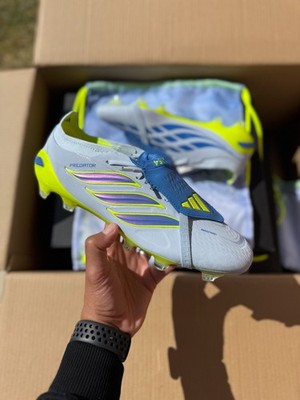 Adidas Predator FT Elite FG - Grau / Blau UK 10,5