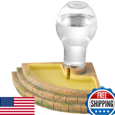 Navaris Corner Reptile Water Bowl, 400ml - Lizard  Tortoise Dish Accessories fo