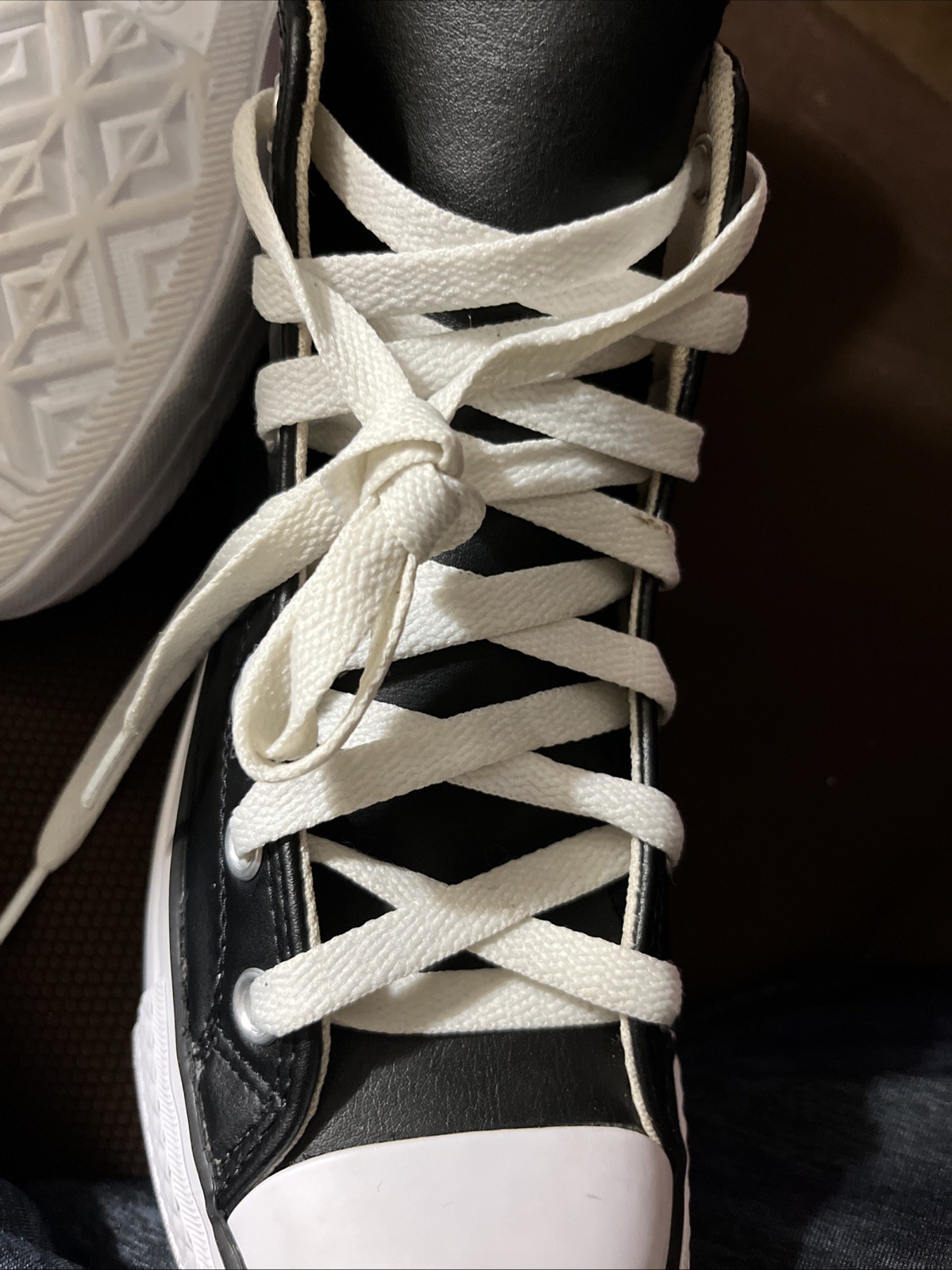 Sz 8W Converse Women'sChuck Taylor All Star Lift 561675C BLACK/WHITE Sneakers thumbnail 13