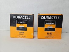 2 x Duracell 21/23 12v Batteries - 24 in each box. Exp 2029