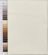 Charles Craft 14 Count Aida Cross Stitch Fabric Large Size 30 x 35 Cream
