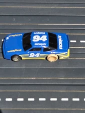 ROKAR #94 BLUE STOCK CAR HO SLOT CAR BODY 