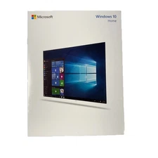 Microsoft Windows 10 Home Computer Software 32/64-bit English USB 3.0 - New