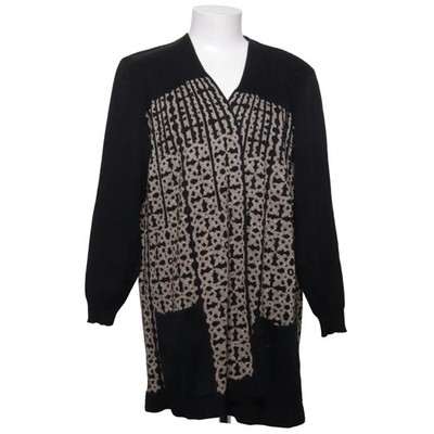 Kriss, Strickjacke, Damen, Größe: L, Schwarz/Beige #Fgd